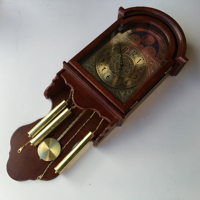 CLOCK, Pendulum - Wall Mount Grandfather